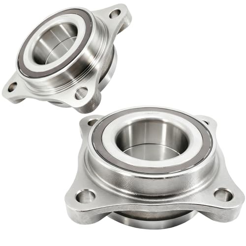 2Pcs 515038 Front Wheel Bearing Hub Assembly Compatible with Dodge Ram 1500 2000