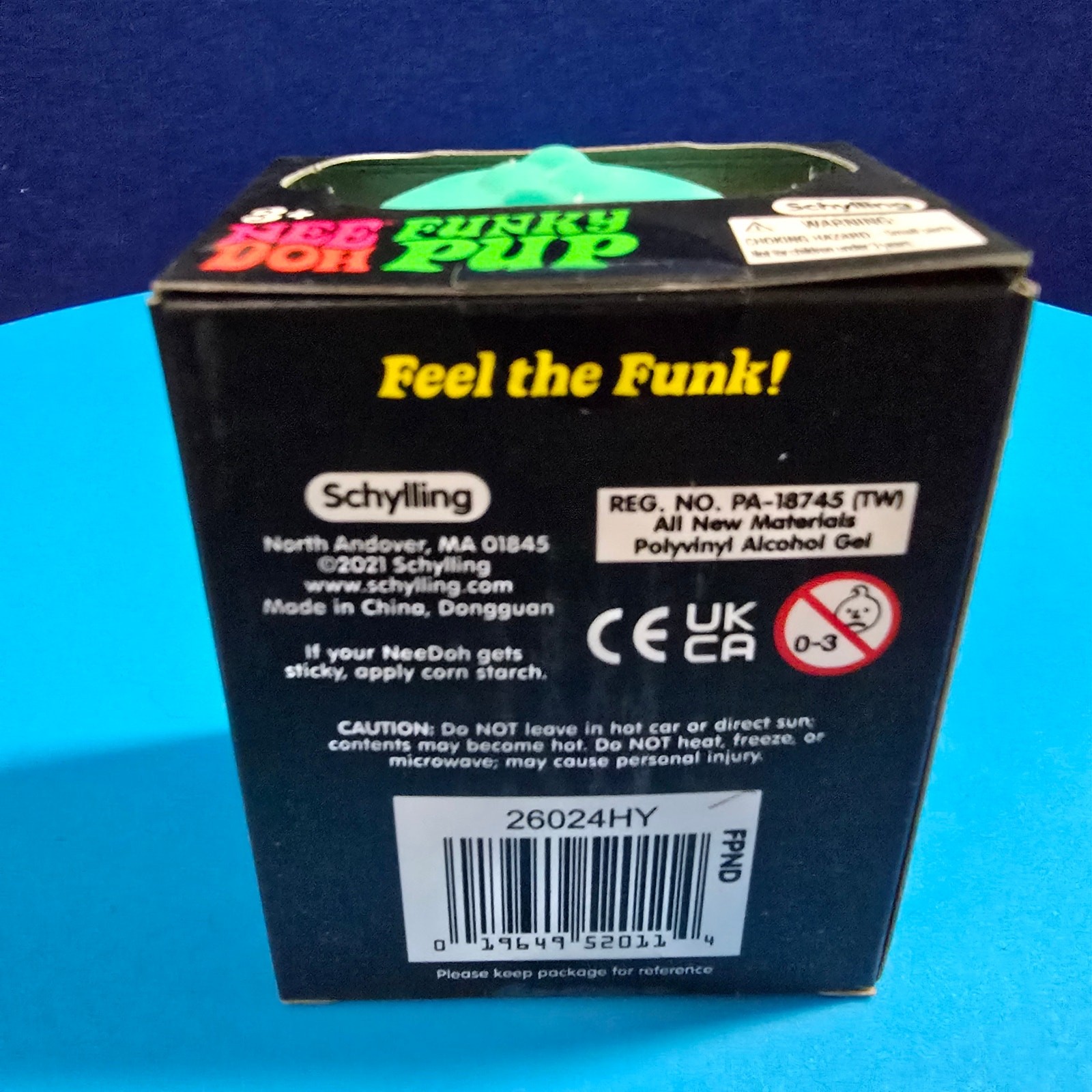 New NeeDoh Teal Funky Pup Squishy Squish me Pet me!