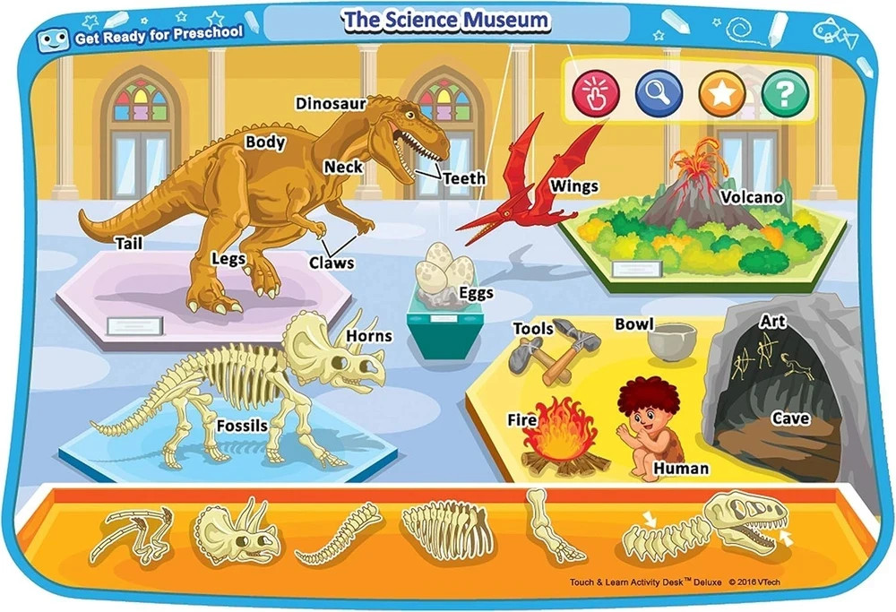 Touch and Learn Activity Desk Deluxe Expansion Pack – Get Ready for Preschool