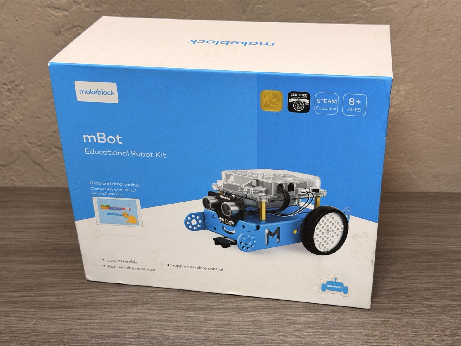 Makeblock mBot V1.2 Bluetooth STEM Robot Kit Blue P1050017 | Educational Coding