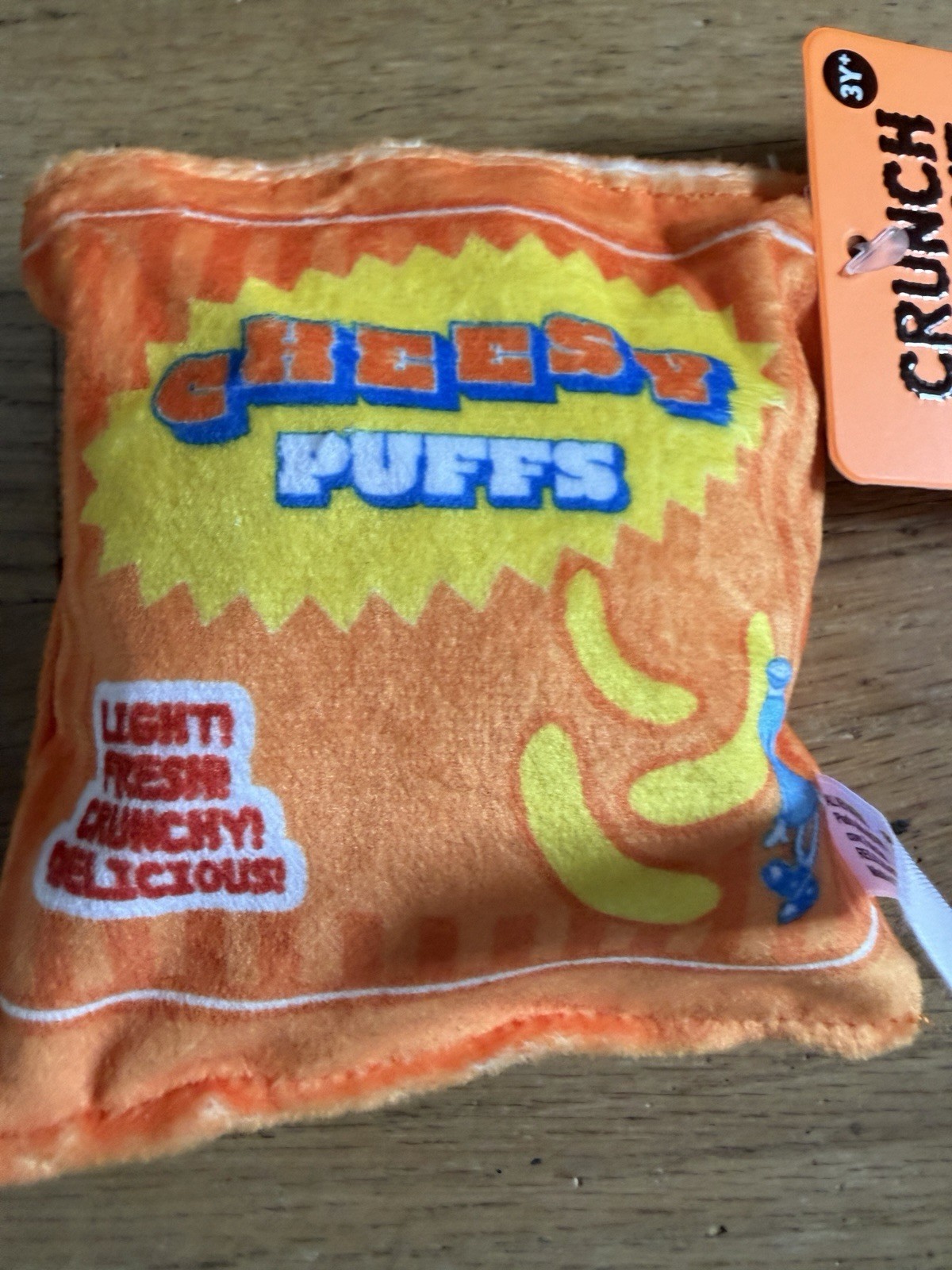 New J’adore Bag Squish Master Crunchy Snackz Sensory Toy Cheesy Puffs Toy 3+