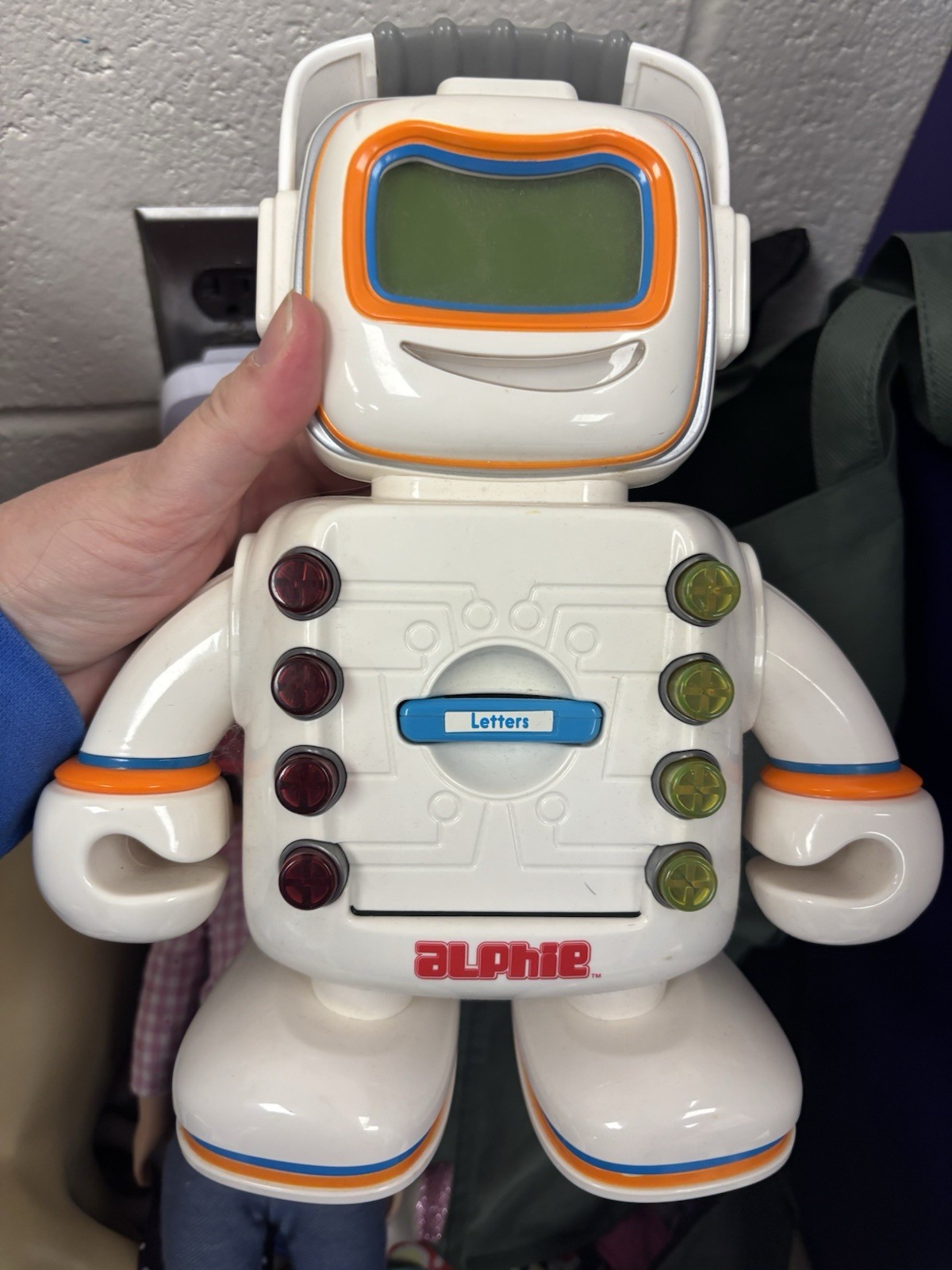 Playskool Alphie Electronic Learning Robot with Numbers & Letters Cards