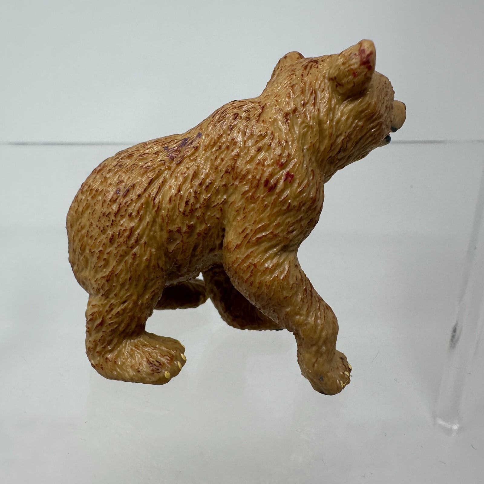 Safari Ltd Brown Bear Cub Wildlife Animal Figure Toy Figurine 1995 2.5″ Vintage