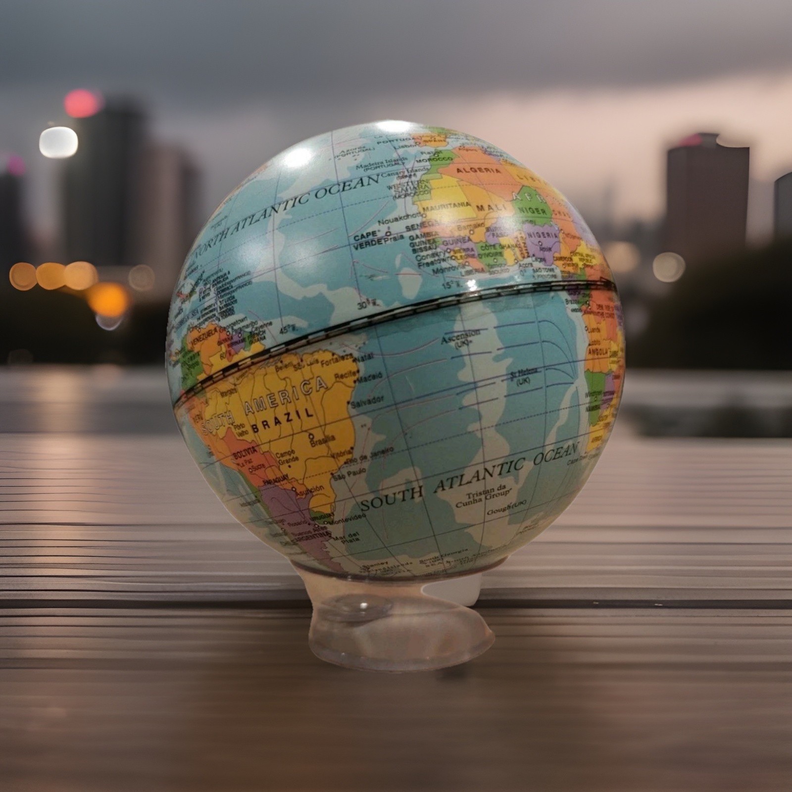 Lot of 24 School Specialty 12cm Globes with Magnifier NEW Classroom Geography