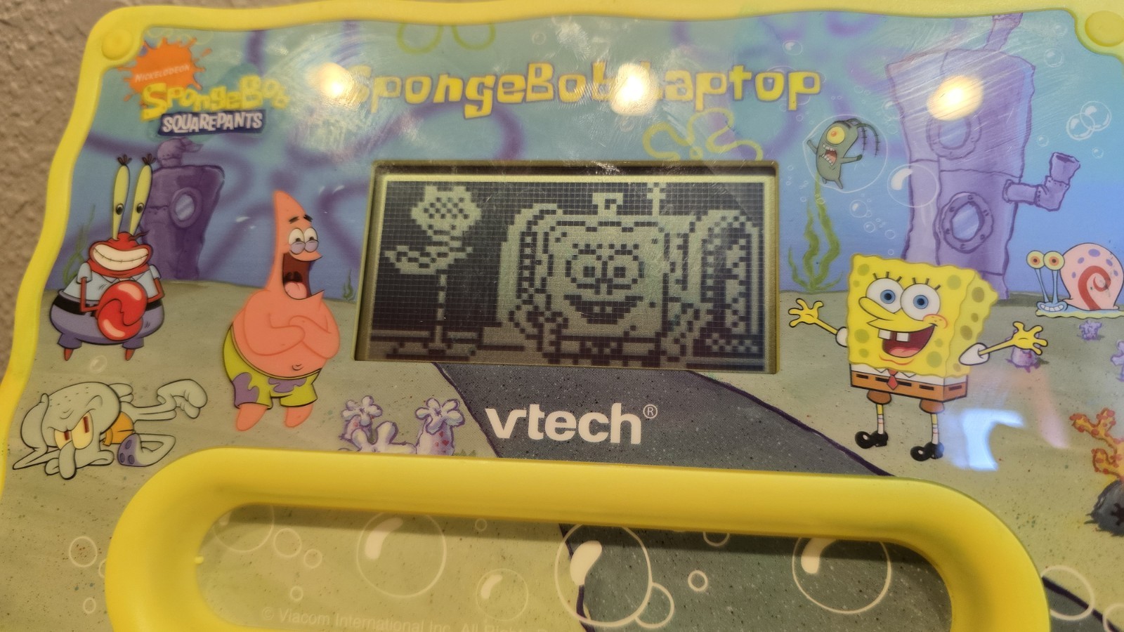 Vtech SpongeBob SquarePants 15 Activity Educational Laptop Vintage – Working