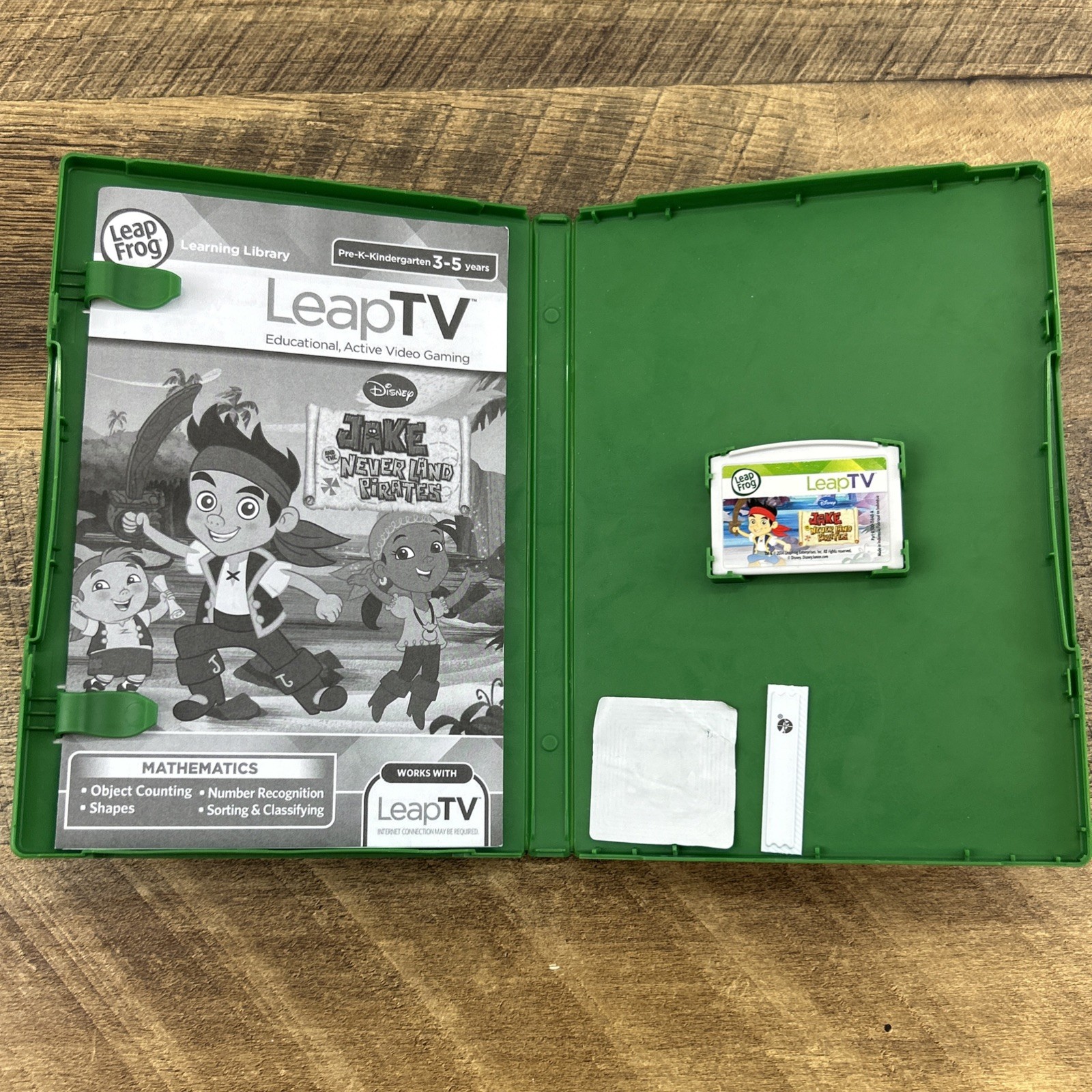 LeapFrog Leap TV Jake and the Never Land Pirates Education Video Game