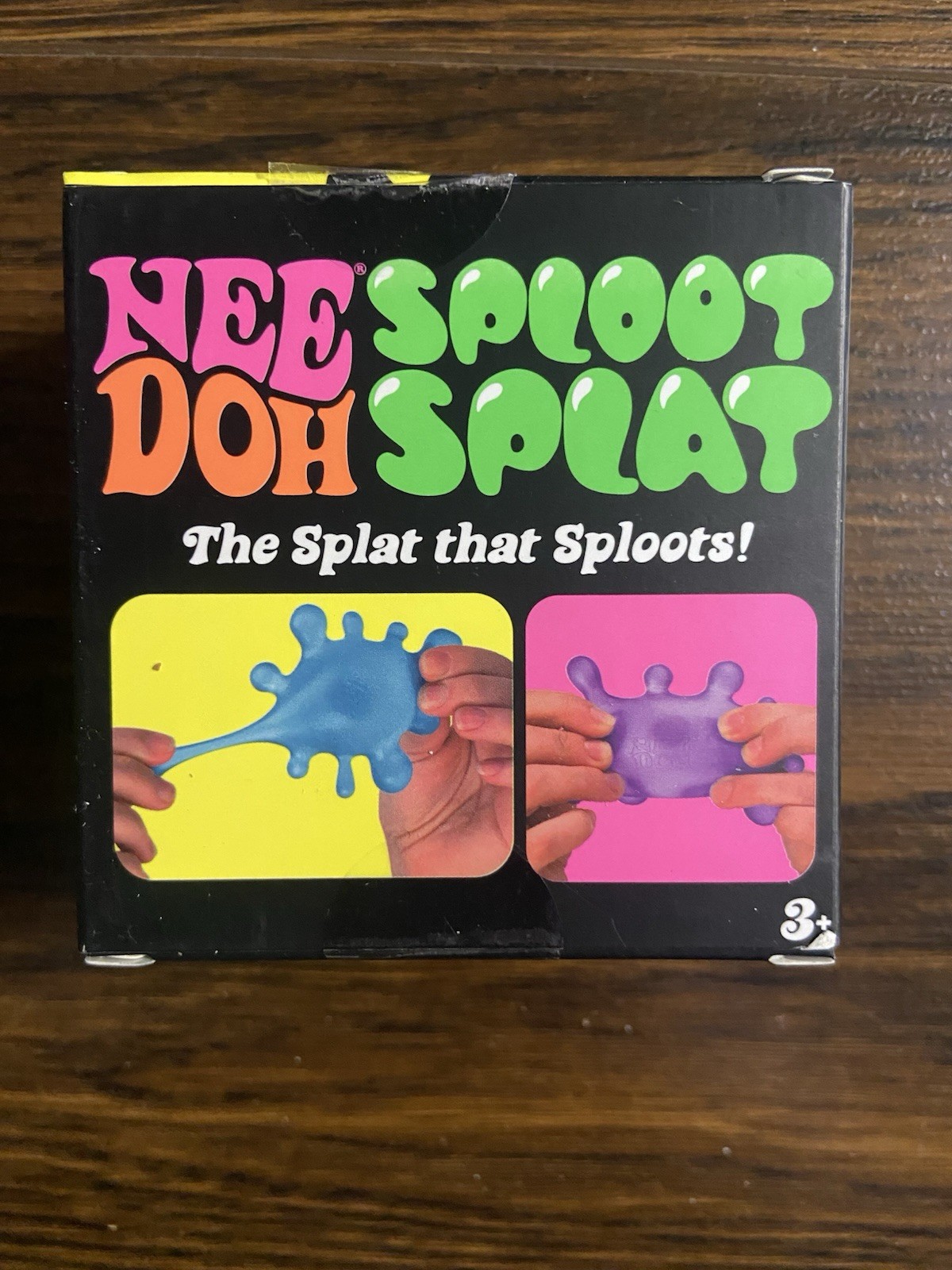 NeeDoh SPLOOT SPLAT, Nee Doh Splatter Fidget, Nee-doh Sploot Splat Squishy BLUE