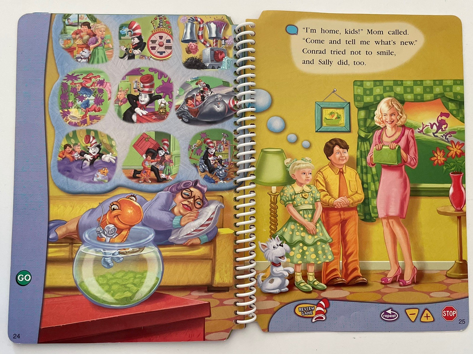 Dr Seuss The Cat in the Hat – Spiral Bound By Leap Frog 2nd Grade Reading (Book)