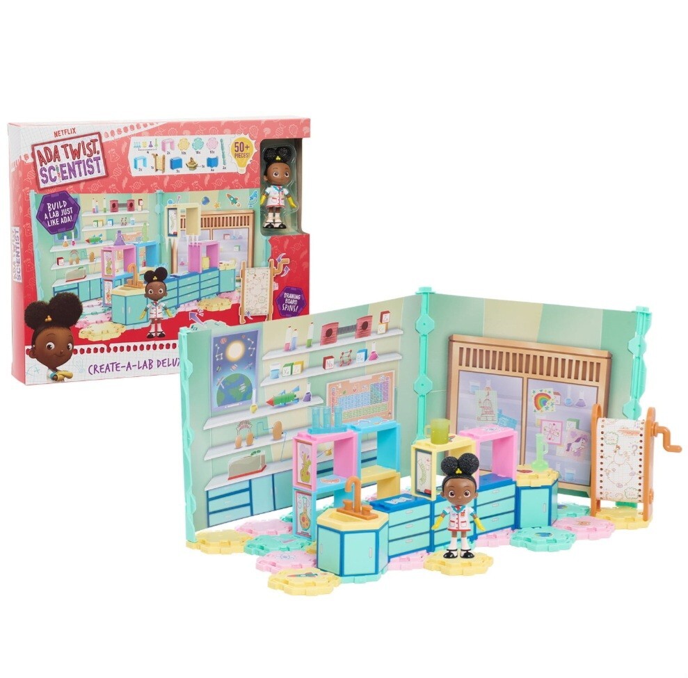 Ada Twist Deluxe Create-A-Lab STEM Playset, Kids Toys for Ages 3 up – Homeschool