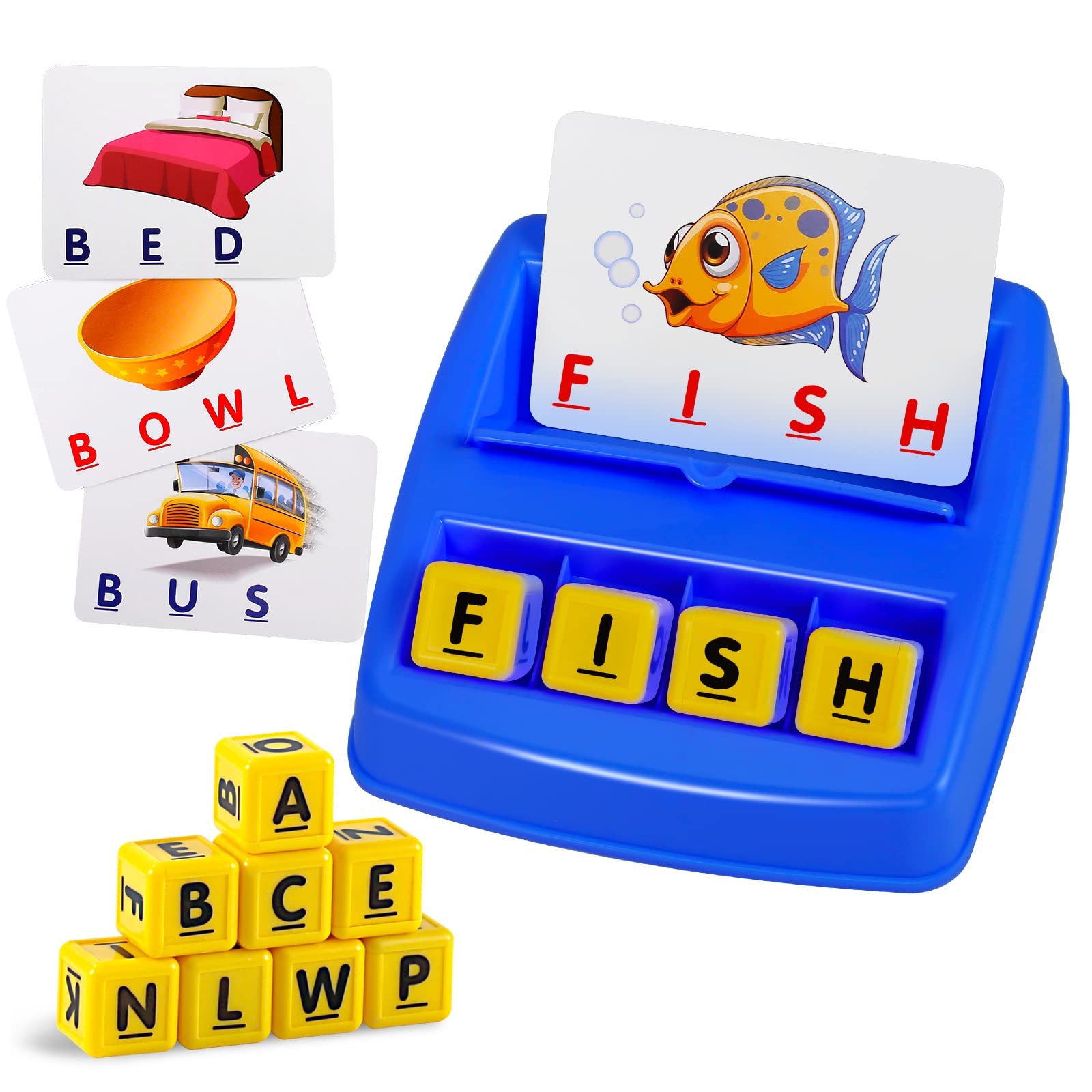 Matching Letter Game, Spelling Word and Increases Memory, Early Medium