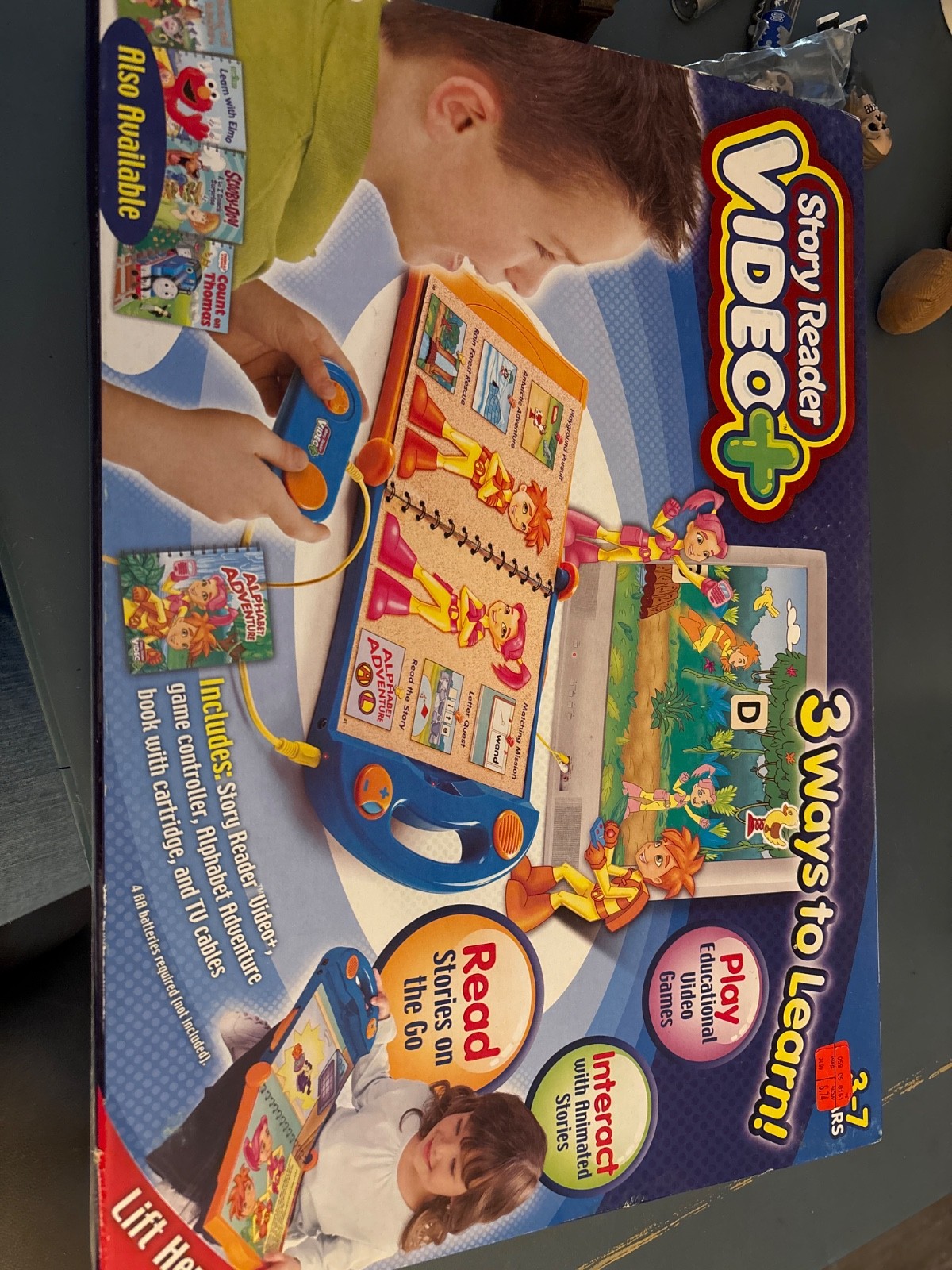 Story Reader Video + COMBO (System, Book and Cartridge) NOS