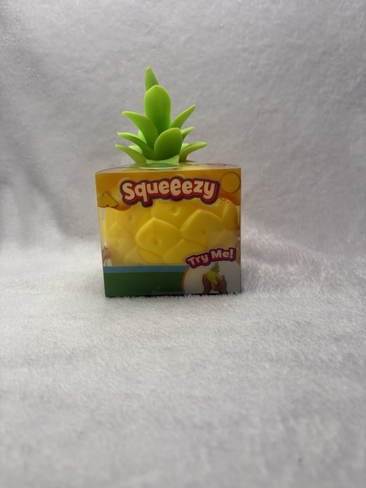 Sunny Days Squeeezy Viral Pineapple Sensory Fidget Toy New Sealed Shipped Fast!