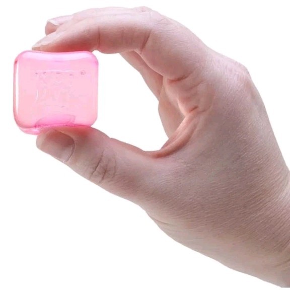 SET OF FOUR (4) NEE DOH Nice Ice Baby NeeDoh Nice Cube Pink Blue Purple NEW LOT