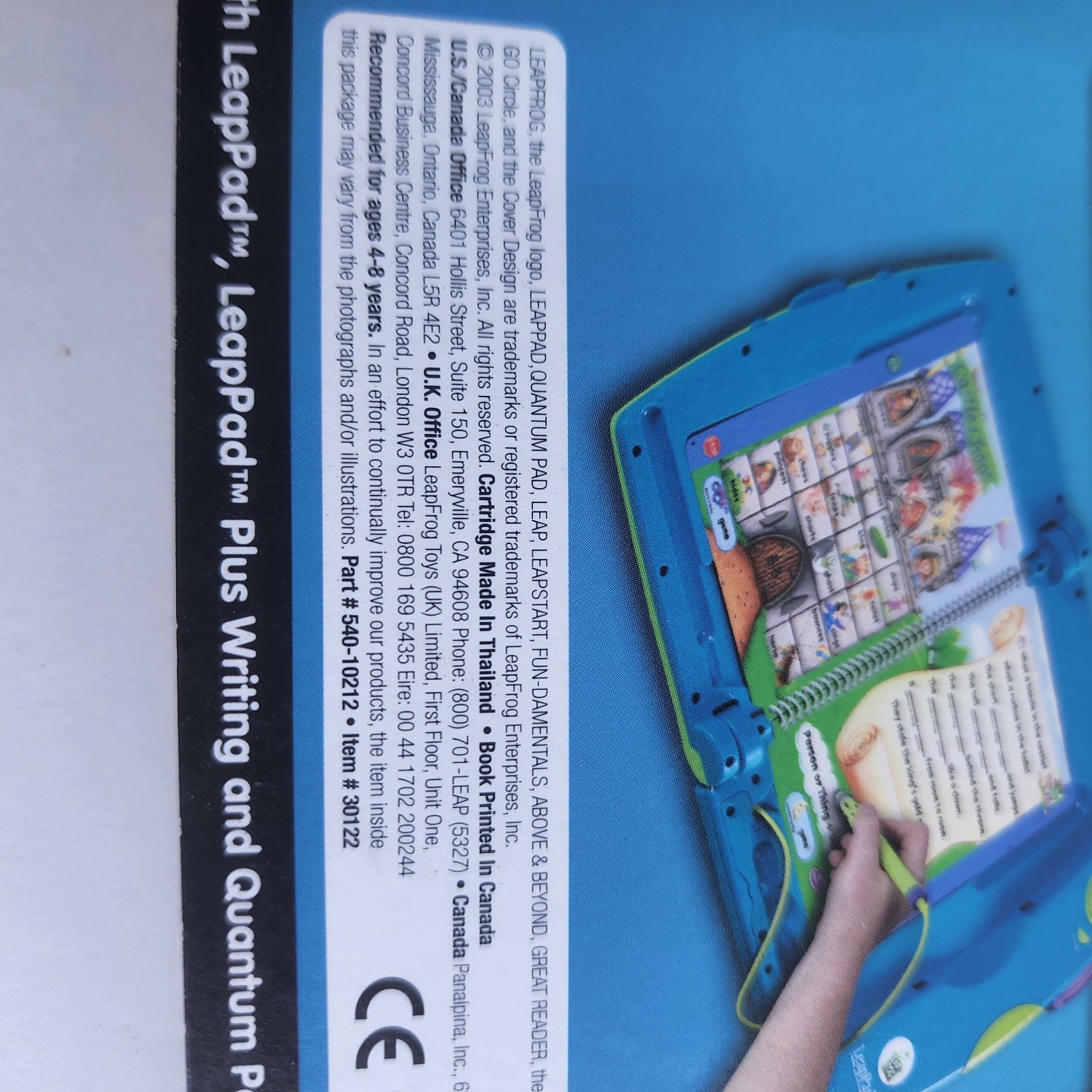 LeapFrog Leap Pad Smart Guide To First Grade Book&Cartridge Age 5-7 Fundamental