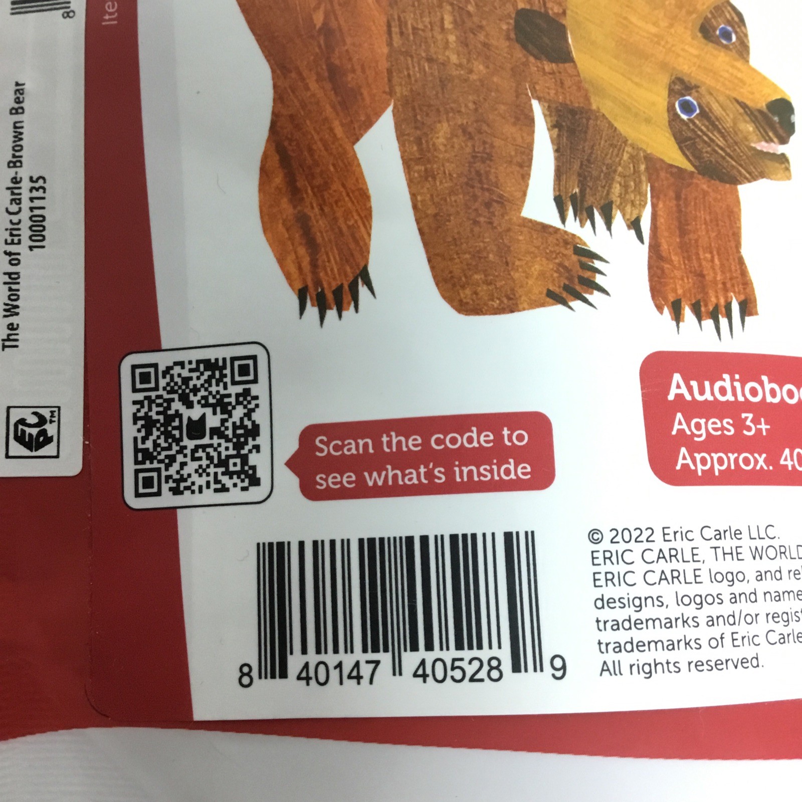 Tonies Brown Bear & Friends Bilingual Story Character 40 Minutes- Free S&H