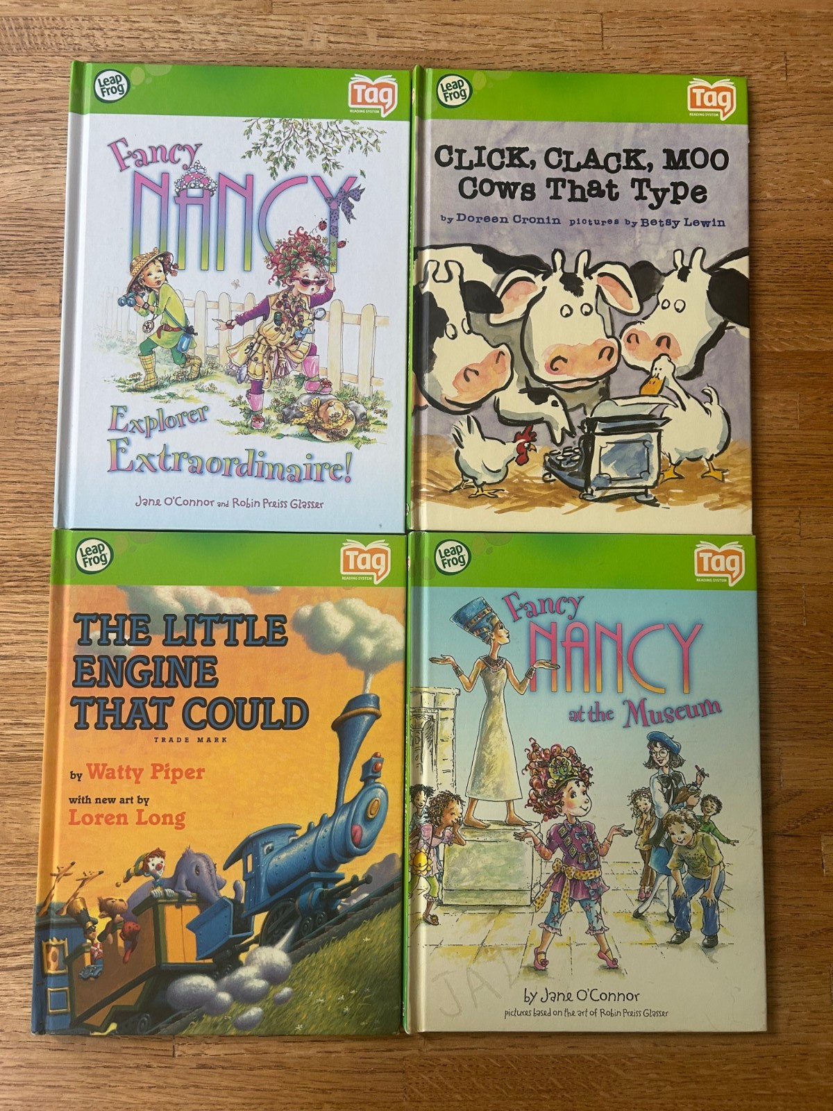GUC Leap Frog Tag Reading System w/Pen, USB Cable, CD, 14 Books & Carrying Case