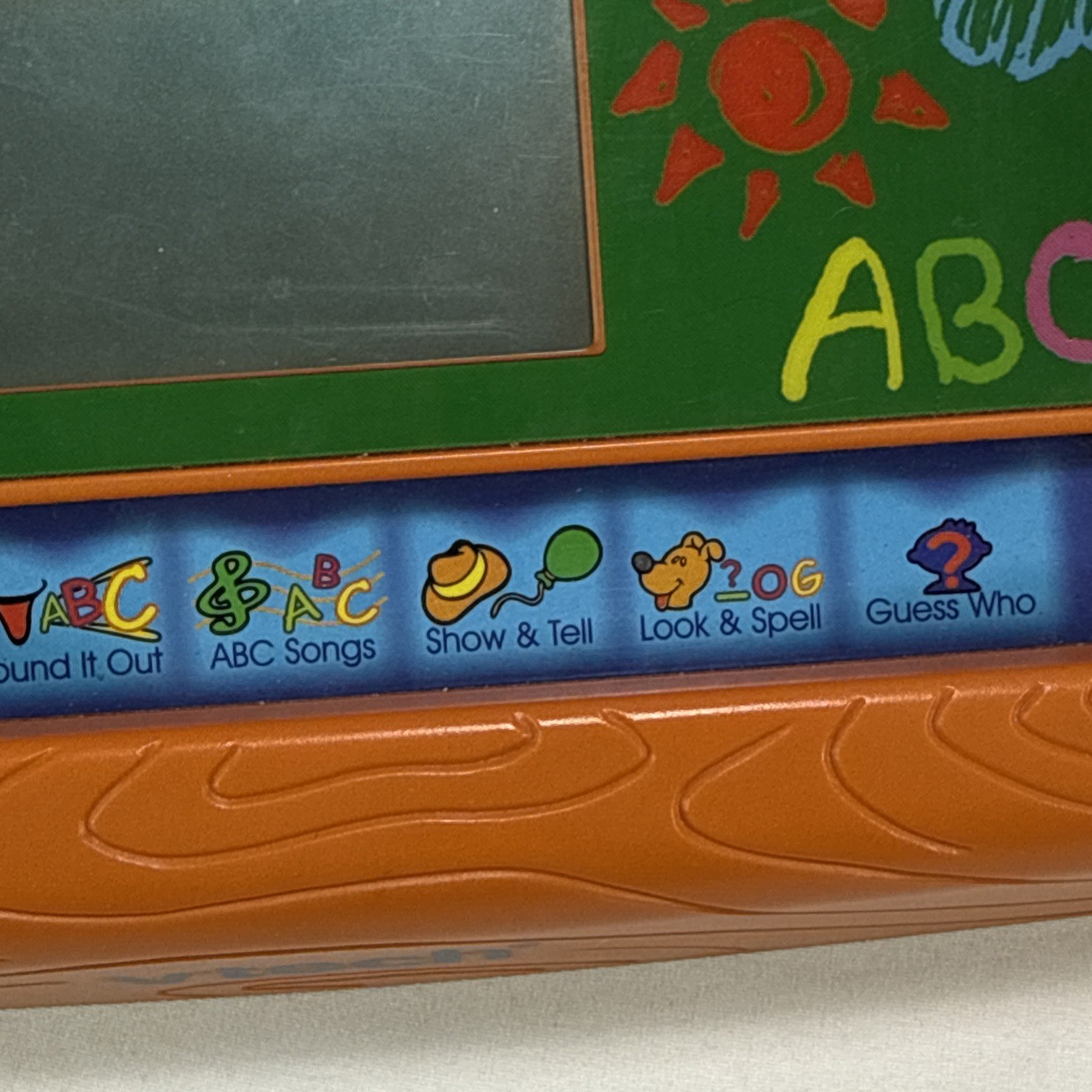 RARE Vtg VTech Interactive Alphabet Classroom Learning Toy Yellow – WORKS!