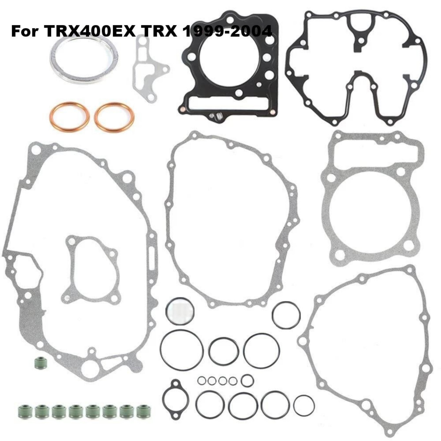 New Complete Gasket Kit Top & Bottom End Set for Honda 400EX TRX400EX 99-04