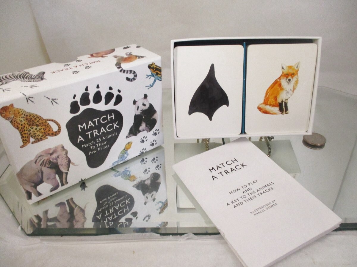 2017 Complete Match A Track 25 Animals Paw Prints Laurence King Pub Game Flash C