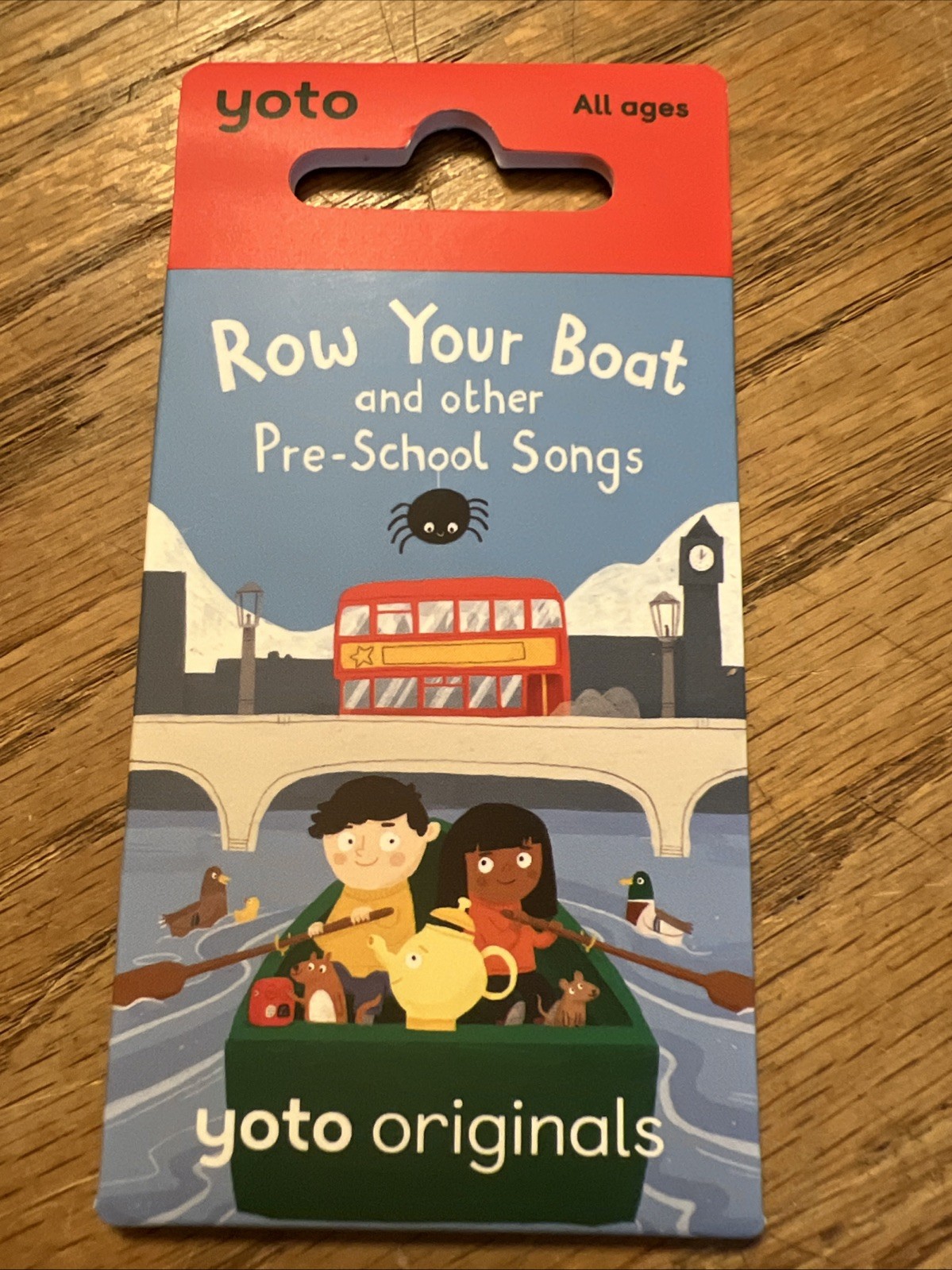YOTO ROW YOUR BOAT AND OTHER PRESCHOOL SONGS Card BRAND NEW SEALED