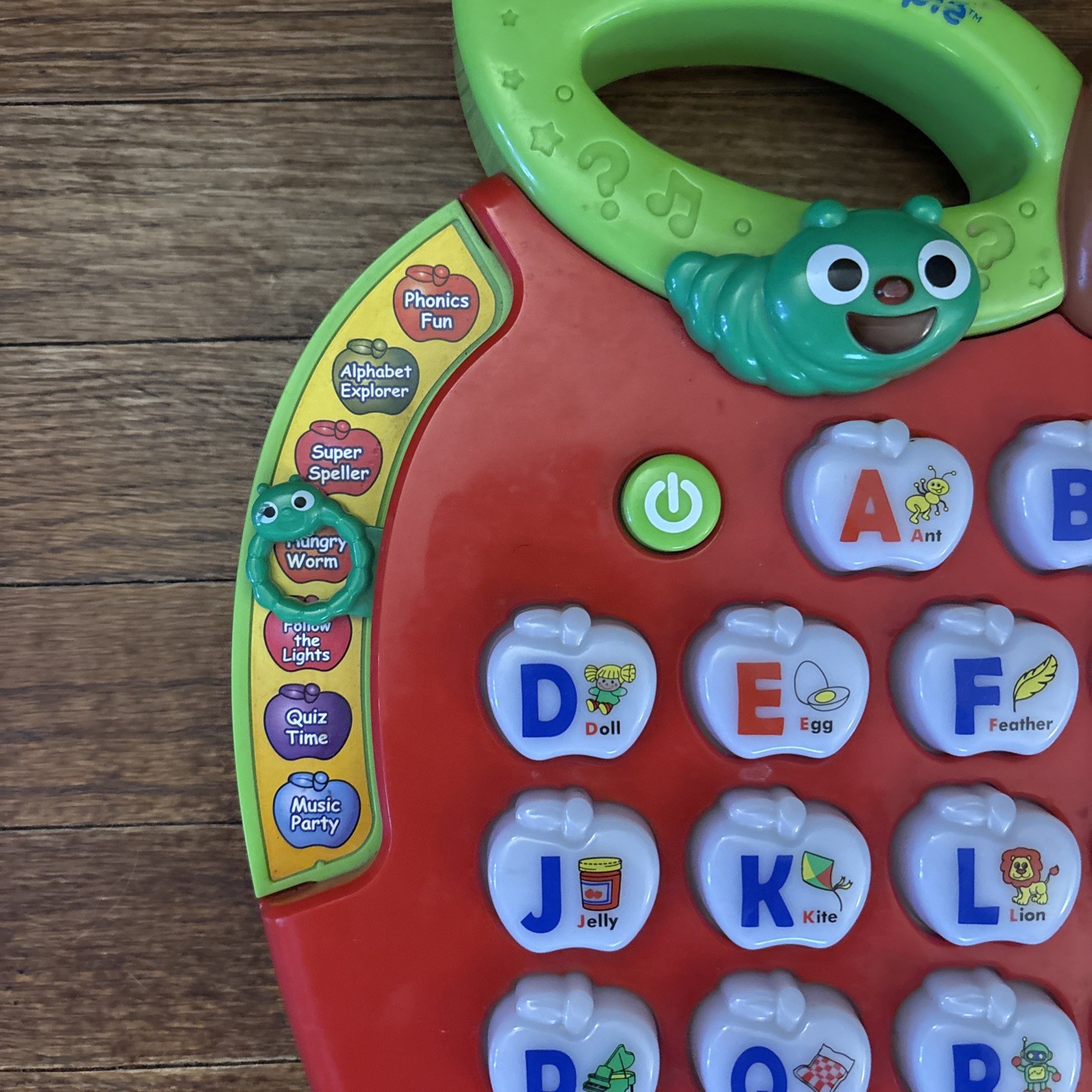 Vtech Alphabet Apple ABC Learning Education Interactive Music Phonics Toy Teated