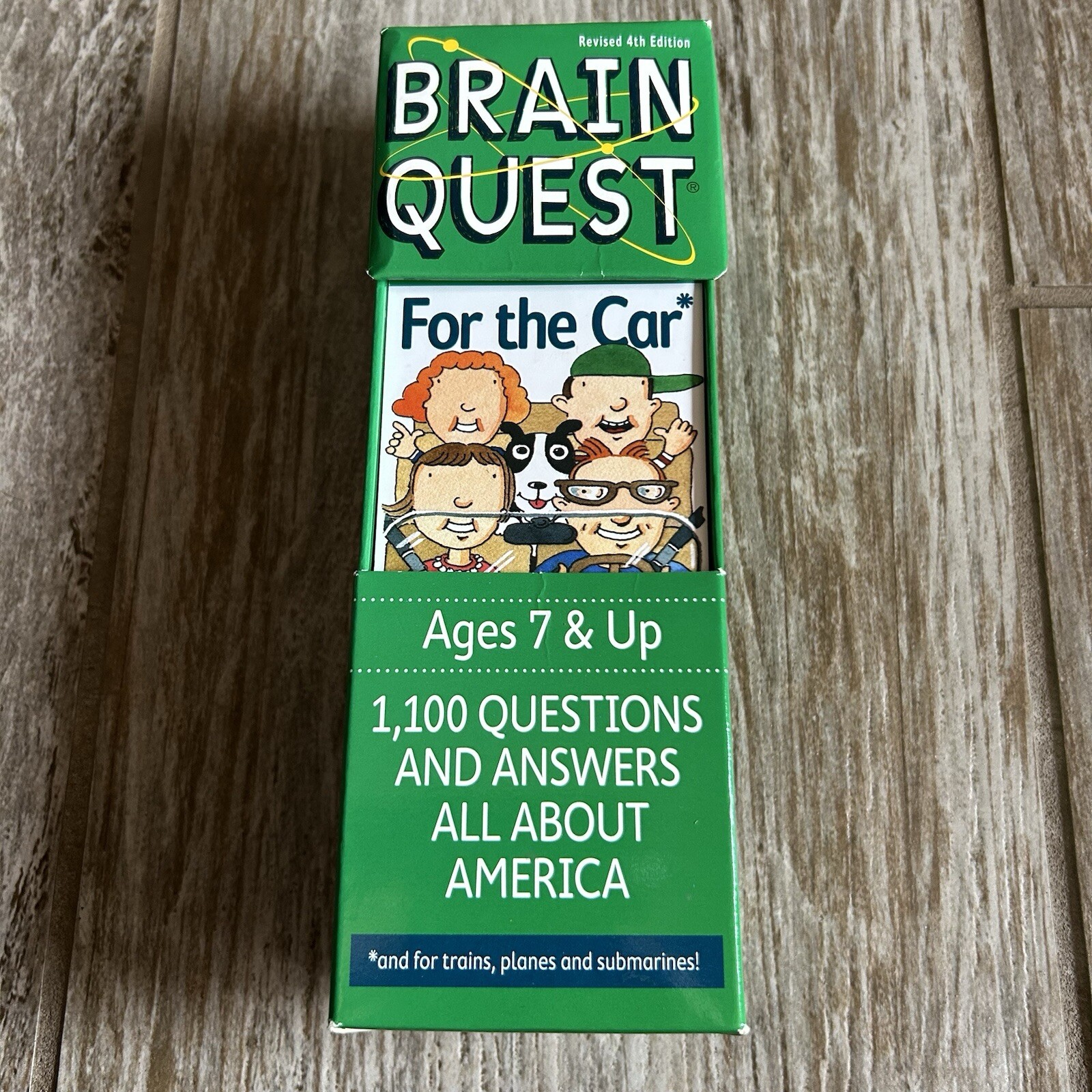 Brain Quest For The Car Deck 2 Revised 4th Edition (2013 Book Other) Very Good!