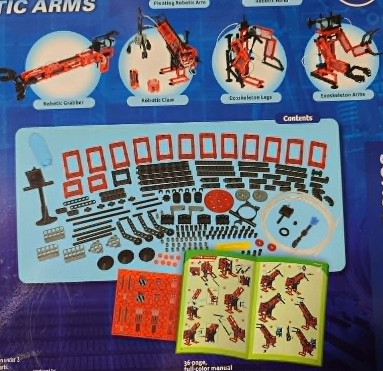 Mechanical Engineering Robotic Arms Experiment Kit Thames & Kosmos NEW