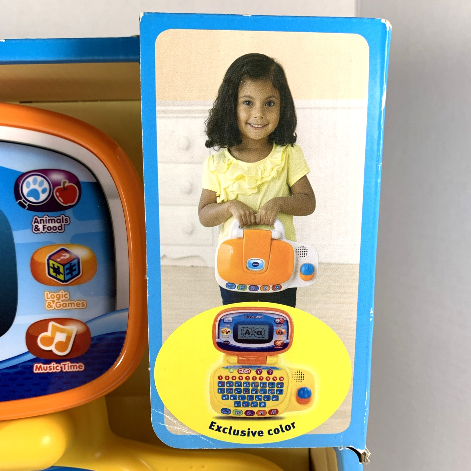 VTECH Tote & Go Laptop Learning Toy Educational Game Exclusive Color NIB