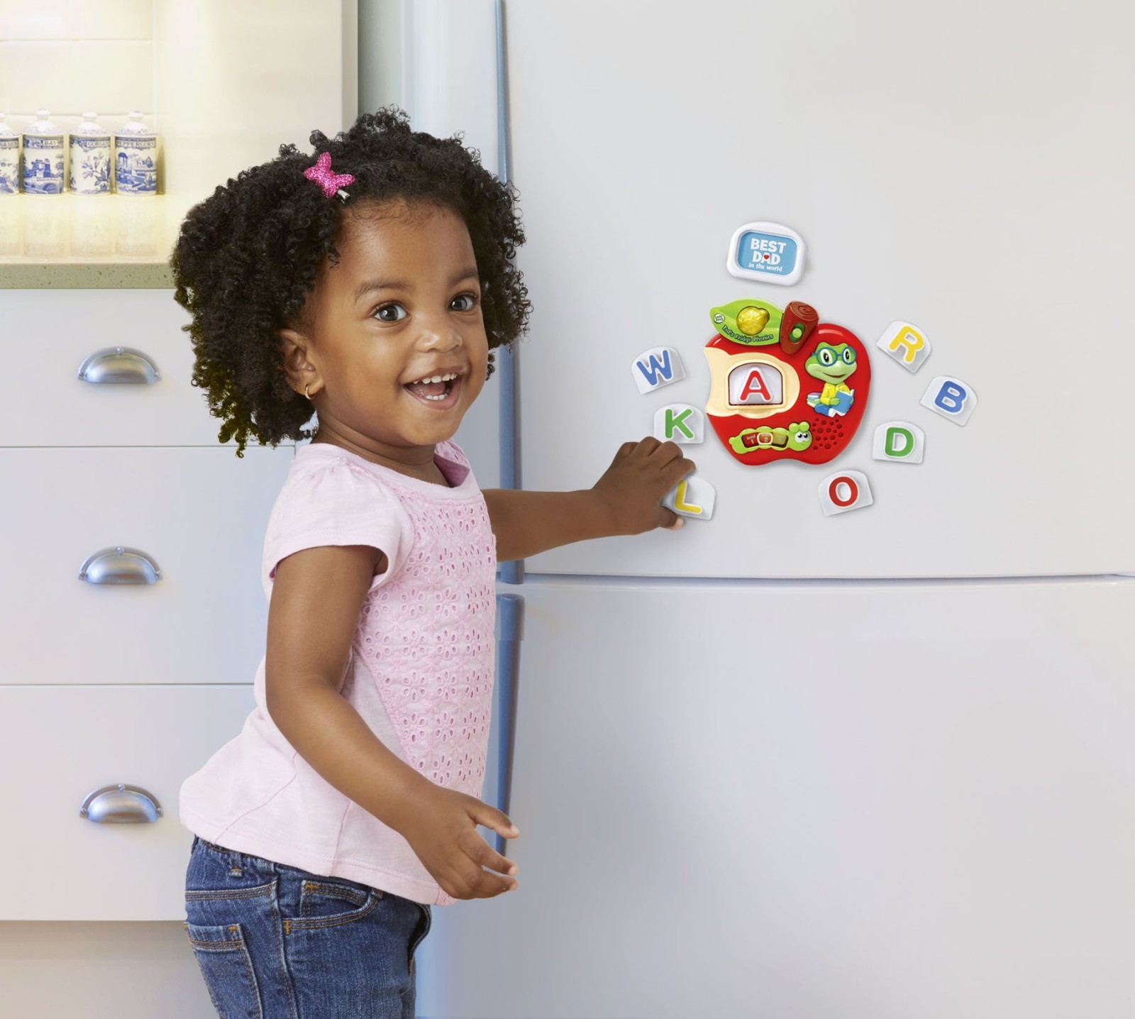 Magnetic Letter Set for Kids – LeapFrog Tad’s Fridge Phonics Educational Toy