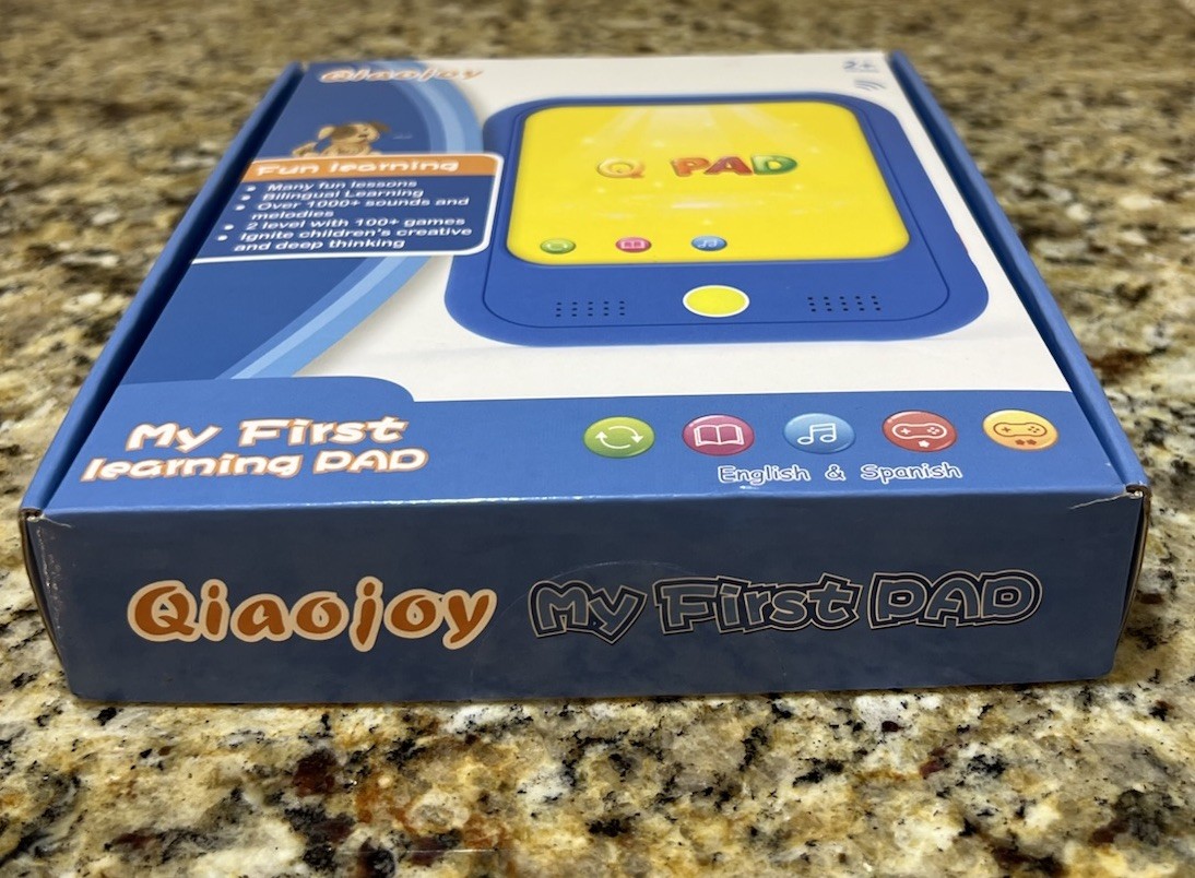 Qiaojoy Kids Learning Tablet Educational Learning Pad for Toddlers 2-5 to Lea…