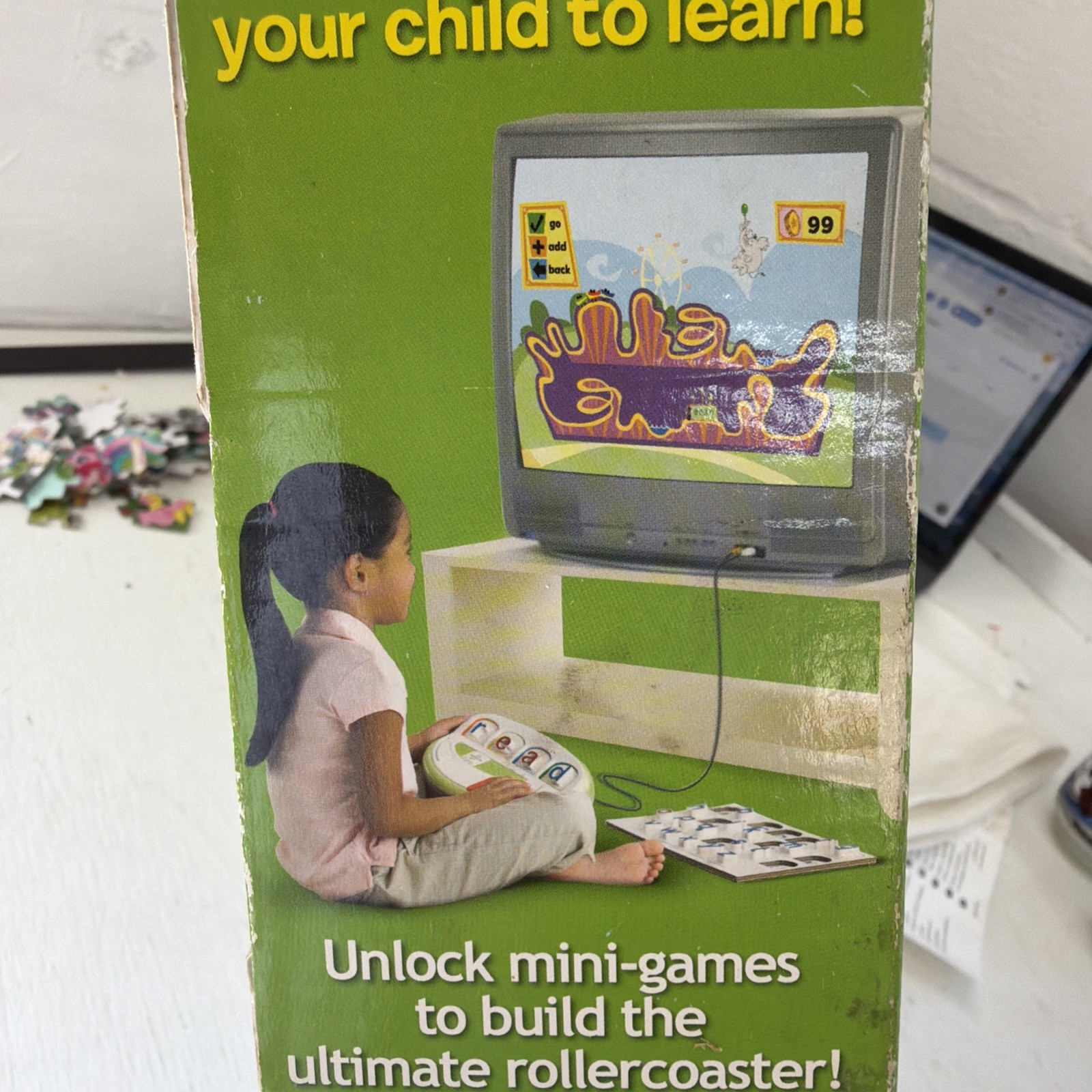 2006 LeapFrog Word Launch Reading System Children’s Game Learn to Read Complete