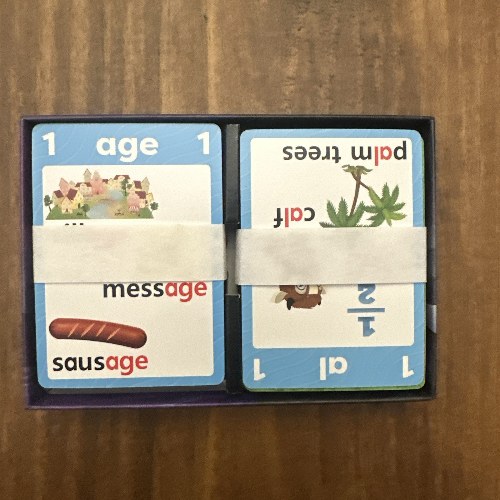 AGO Phonics Card Game Advanced Levels 4-5 Build Reading Skills, Learn Words New