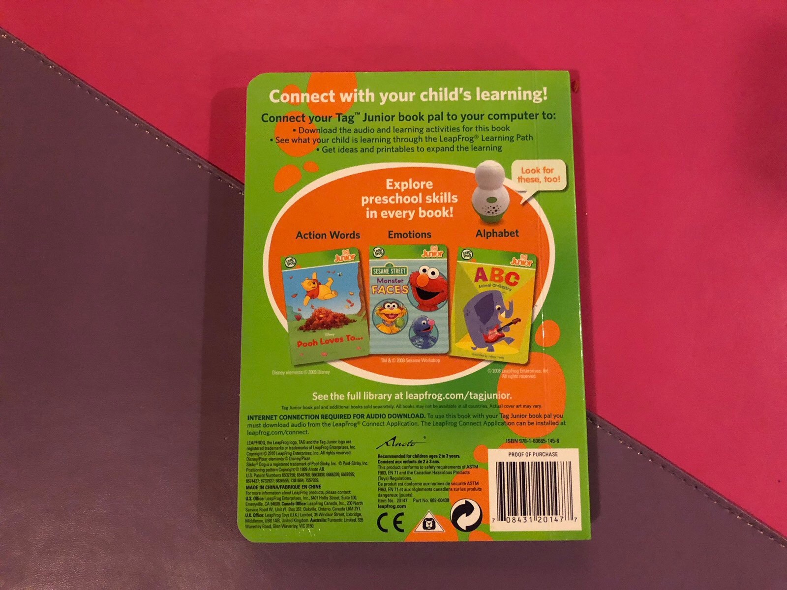 LeapFrog Tag Pen LeapReader Junior Book — TOY STORY 3: TO IMAGINATION AND BEYOND