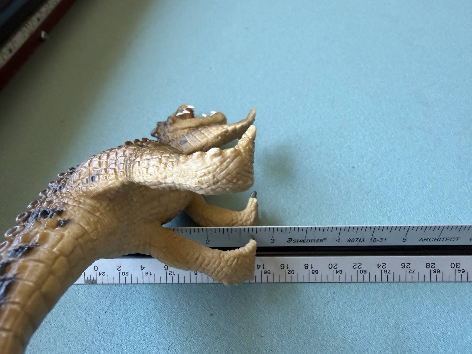 Safari Ltd 2010 Kaprosuchus Figure Prehistoric Crocodile Alligator Jurassic Toy