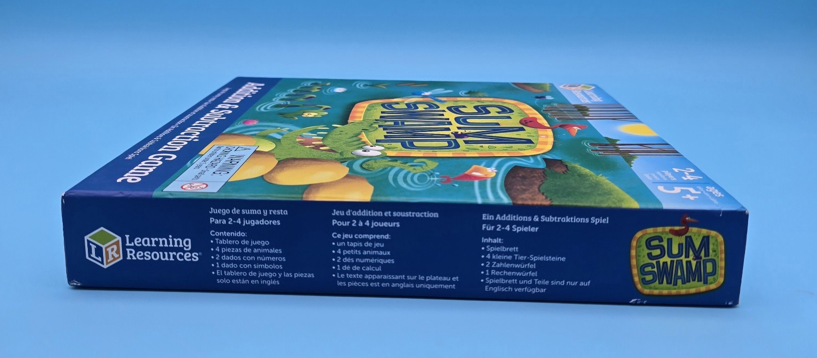 Learning Resources Age 5+ Sum Swamp Addition & Subtraction , 2- 4 Players