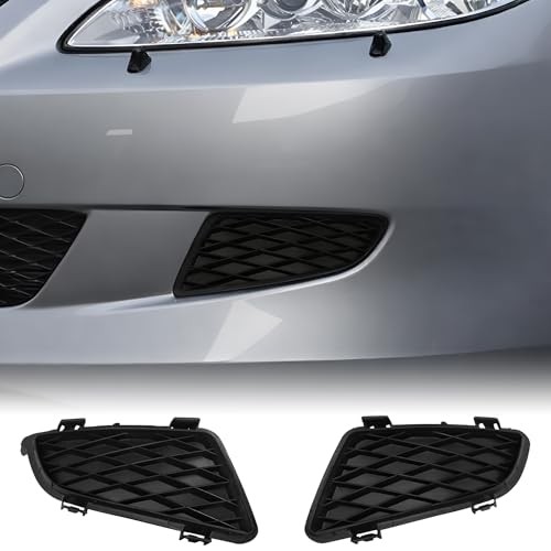 Fog Light Lamp Grille Cover Fit for Mazda 6 2002 2003 2004 2005 2006 2007 2008