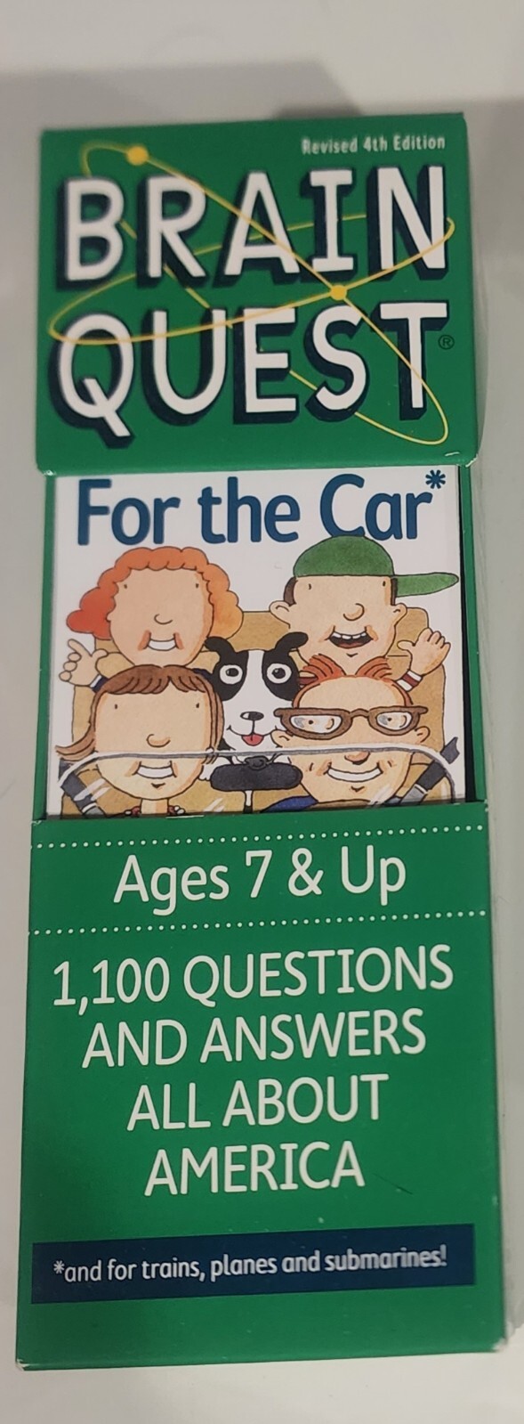 Brain Quest Revised 4th Edition For the Car Ages 7 & up All About America