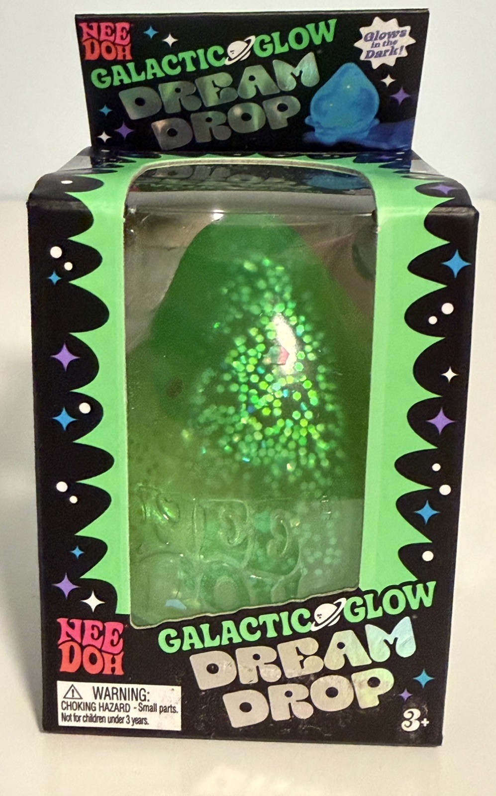 Galactic Glow Dream Drop NeeDoh GREEN EXTREMELY RARE AUTHENTIC