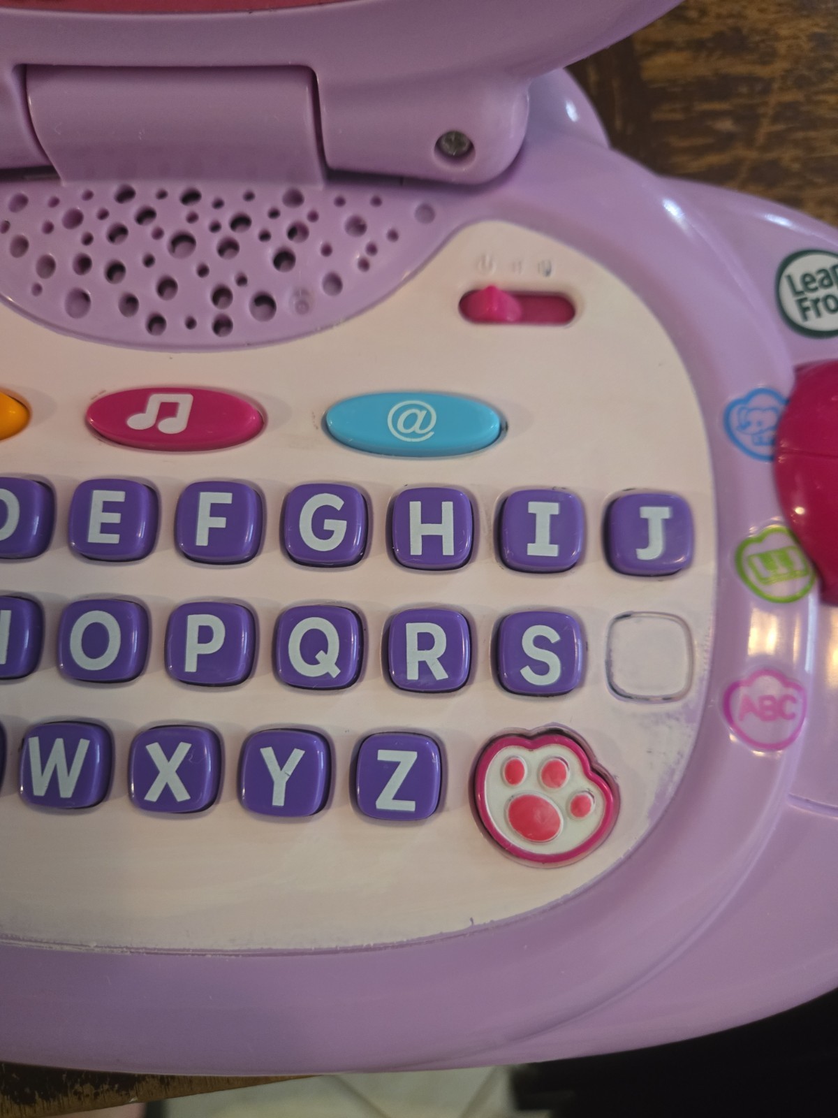 Leap Frog My Own Leaptop Laptop 2010 Purple Pink Tested Works Great