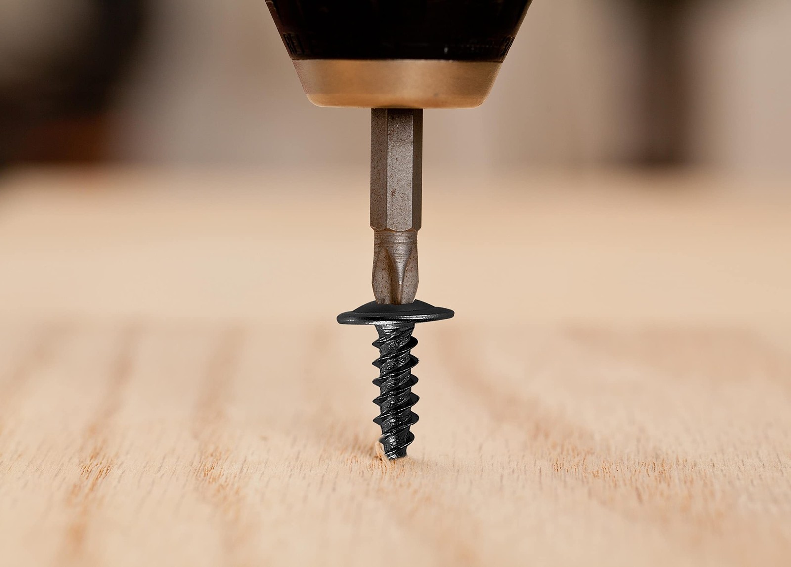 (60 pcs) Wensilon #10×3″ Black Phillips Truss Head Wood Screws Quick Metal