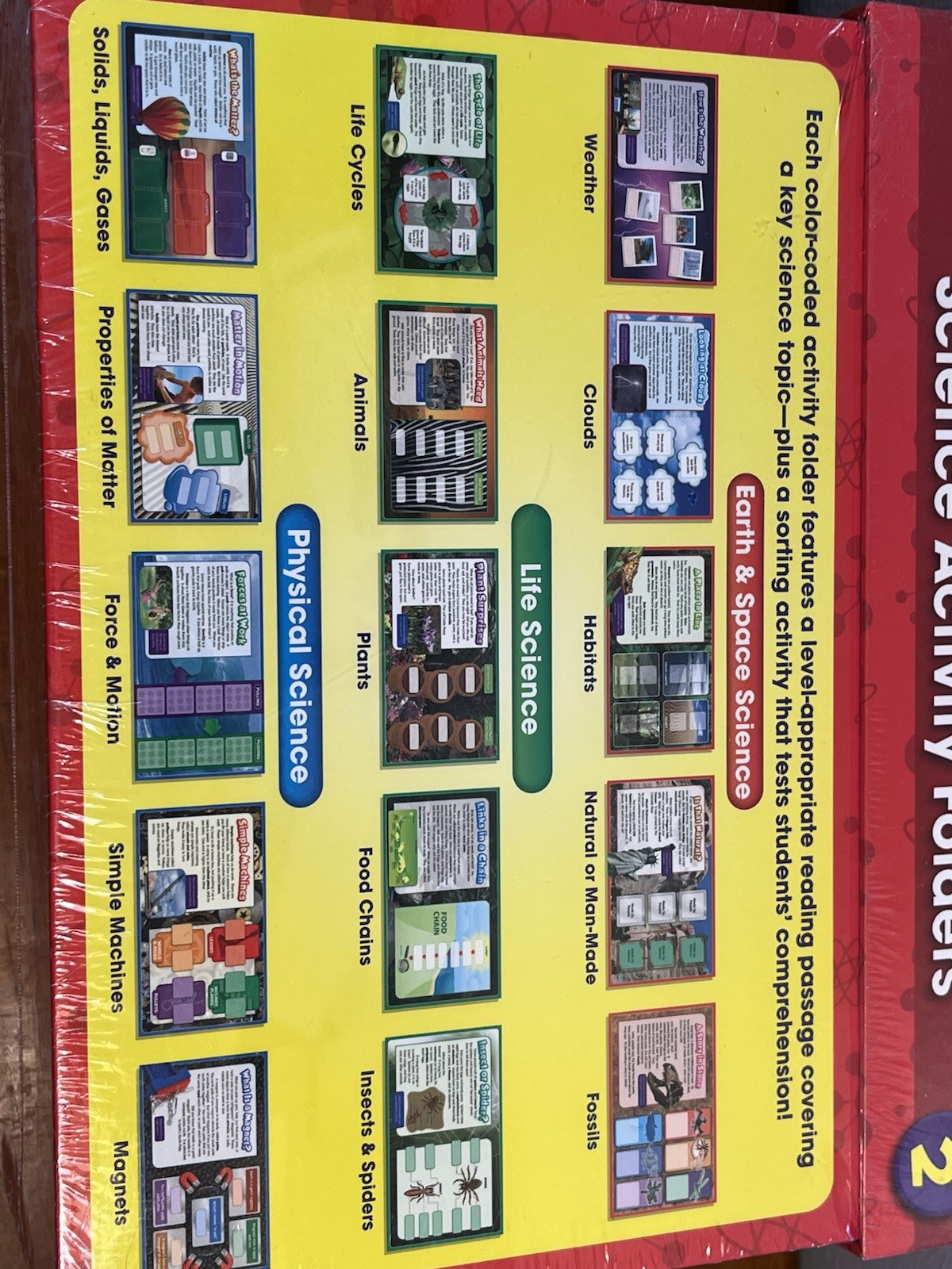 Lakeshore Read & Comprehend Science Activity Folders New / Sealed Grade 2