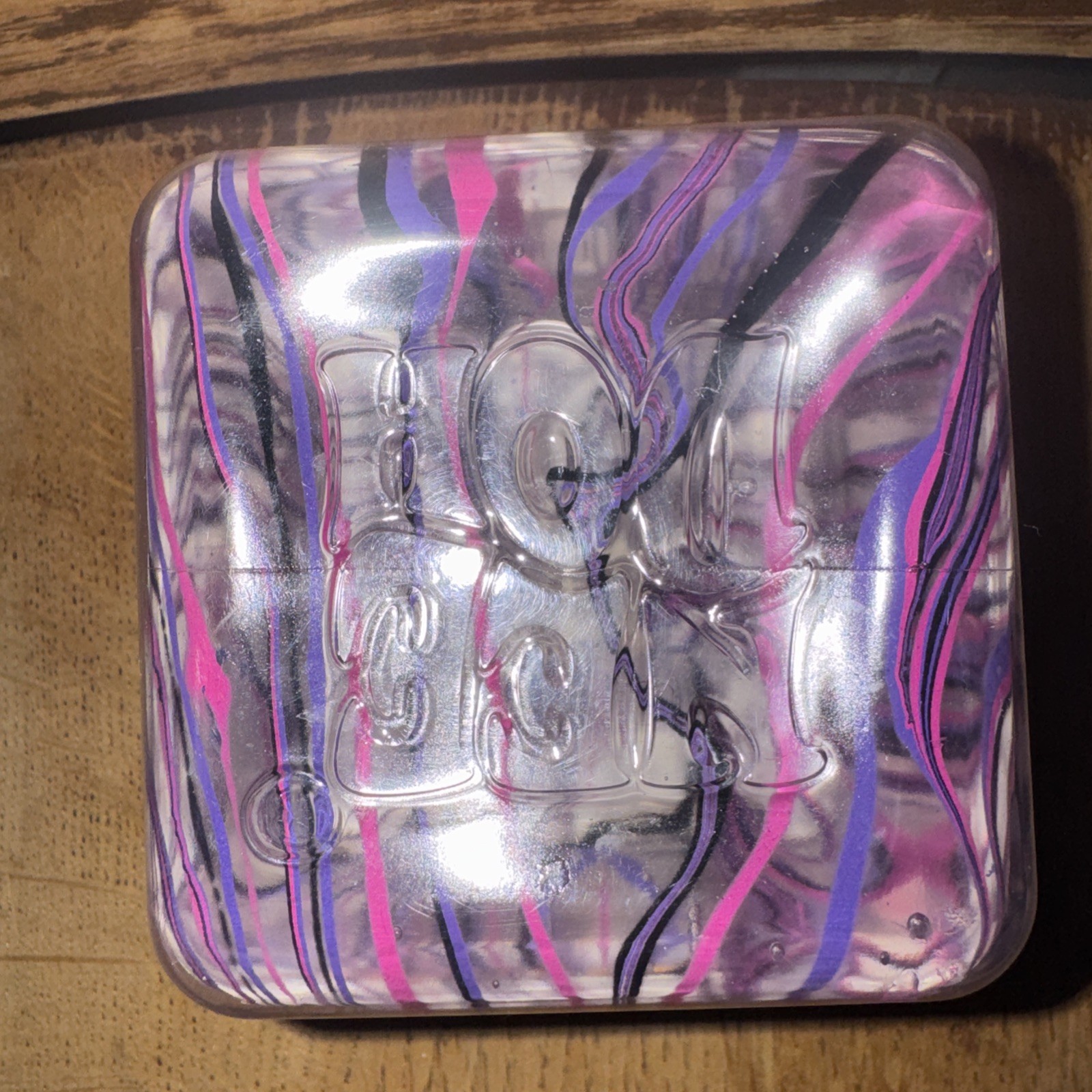 🔥 NEW Nee Doh Nice Berg Swirl Super Solid Squish PINK/BLACK/PURPLE