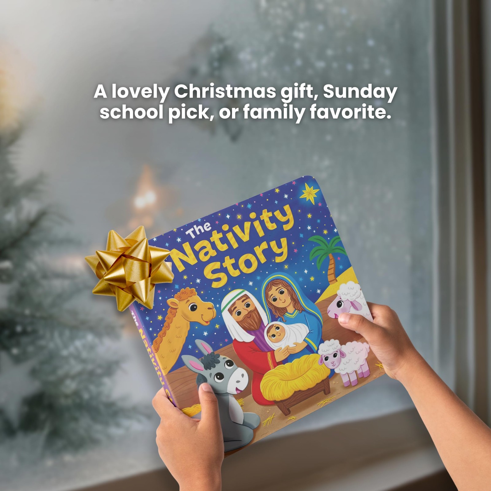 The Nativity Story Illustrative Board Book for Babies and Toddlers: The…
