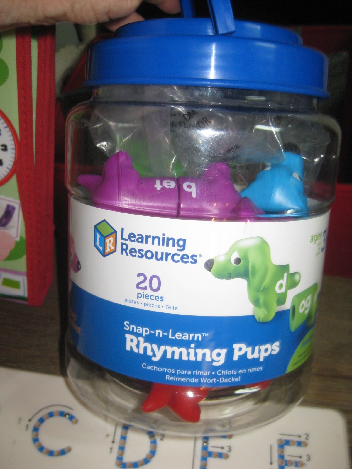 Kid O Magnatab Alphabet & Numbers Tracing Magnetic Sets Plus Xtra Learning Item