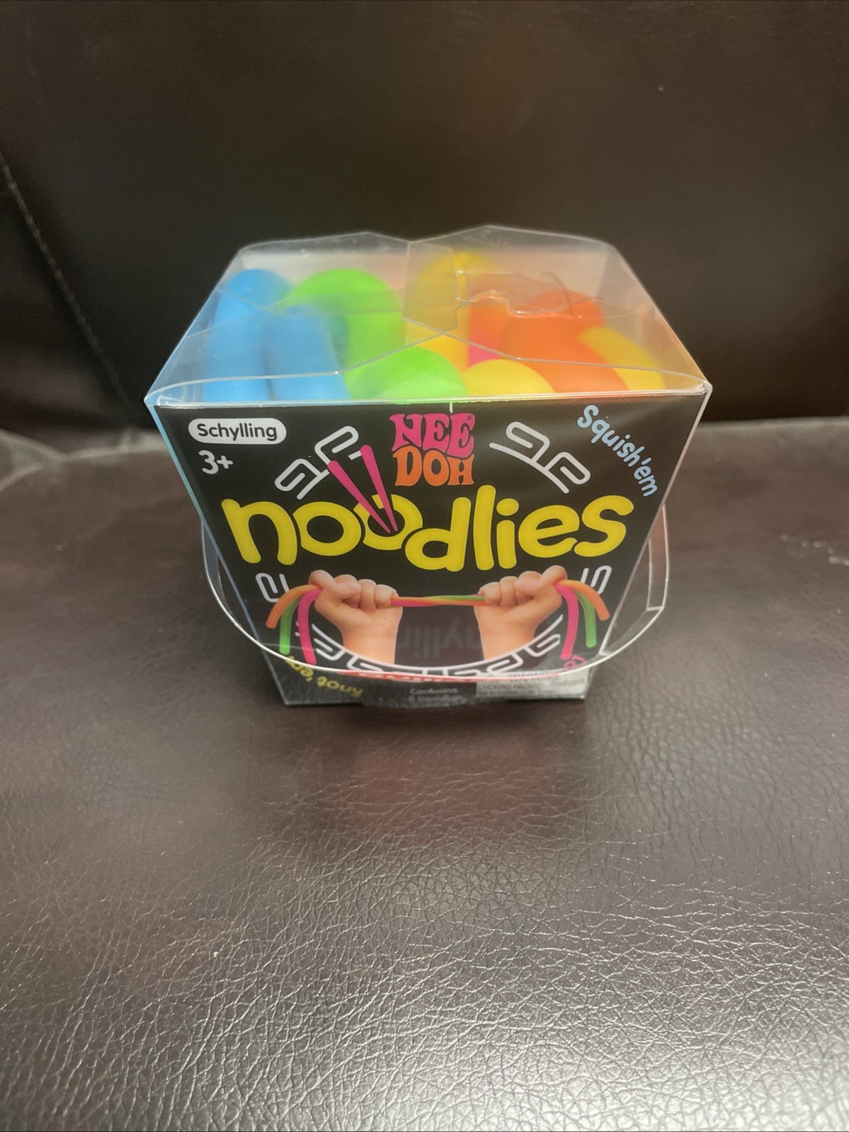NeeDoh Noodlies Sensory Fidget Toy, RARE Nee Doh Stretchy Noodles AUTHENTIC USA