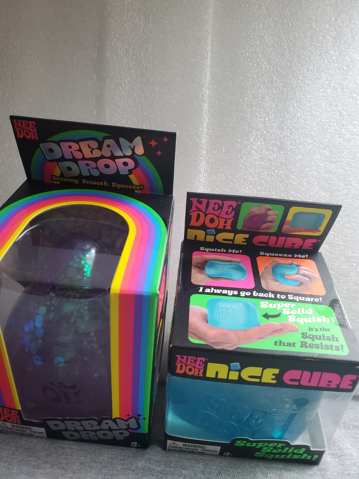 NEW SEALED PURPLE DREAM DROP & BLUE NICE CUBE