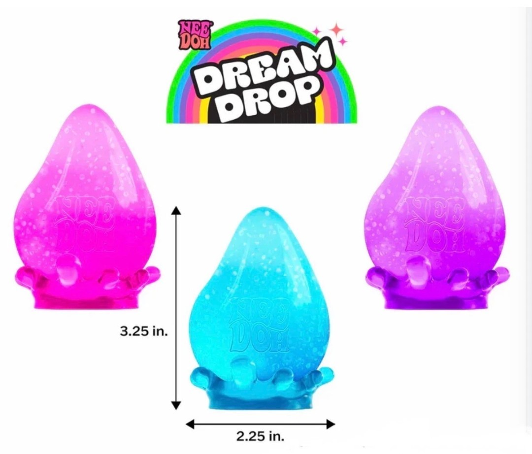 NeeDoh DREAM DROP (BLUE) – Dreamy Smooth Squeeze! – SEALED / BRAND NEW‼️