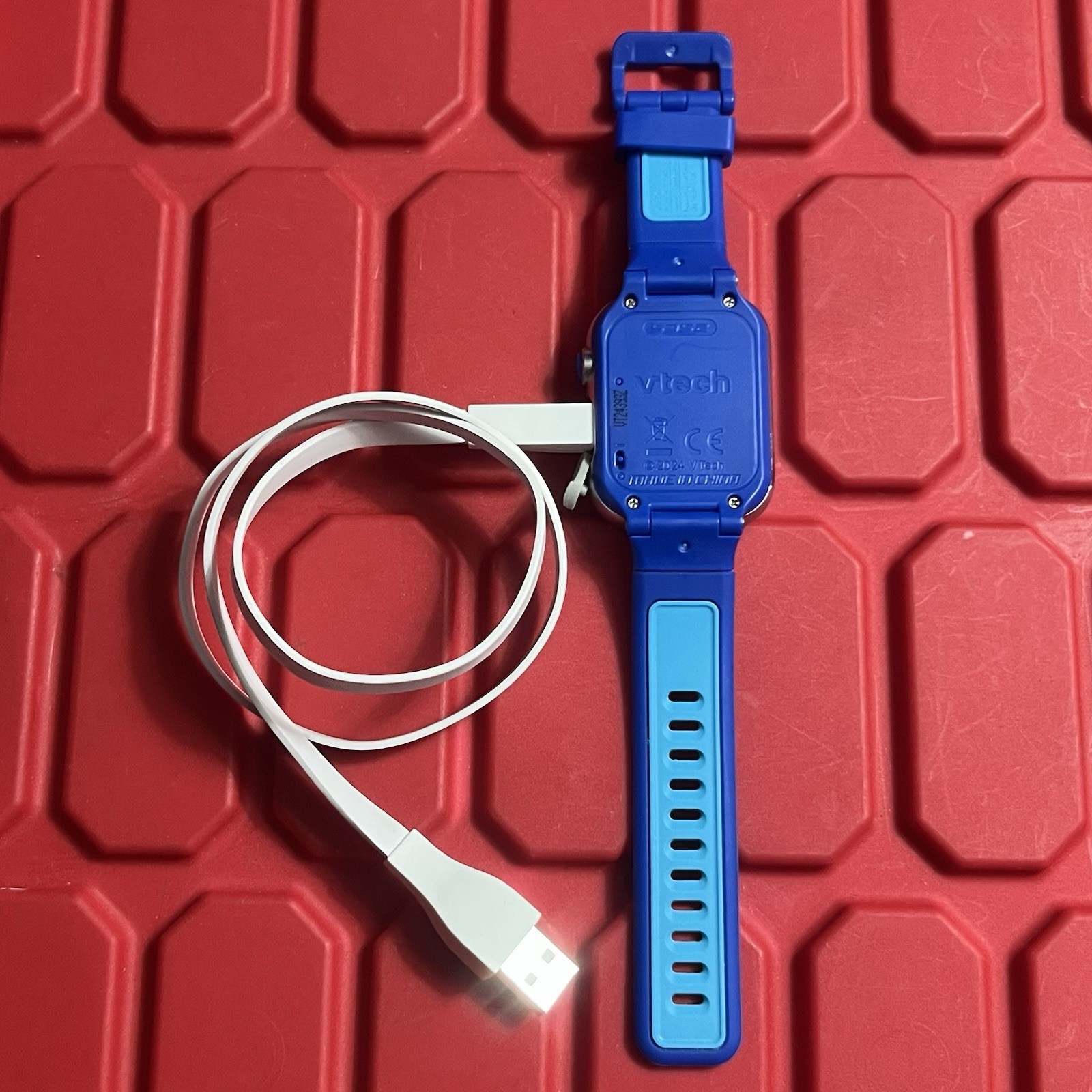 VTech KidiZoom Smartwatch W/ Camera DX4 Blue Pre Owned Tested And Working 2024