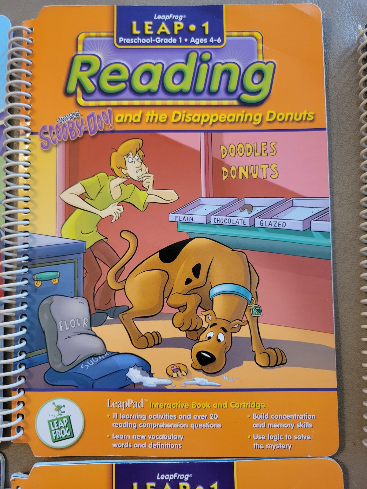 Lot of 7 LeapFrog LeapPad PreK-3 BOOKS ONLY Ages 4-8 Reading, Phonics…