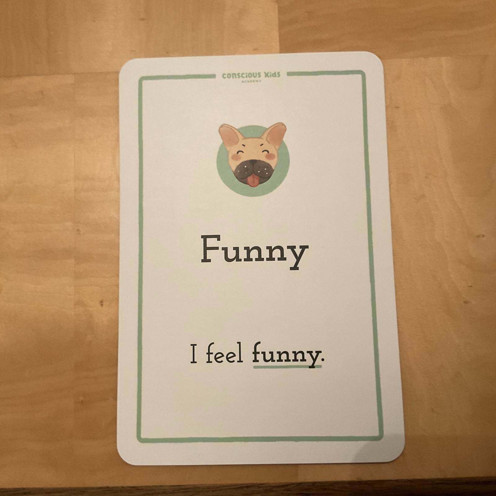 Feeling Flash cards For Kids By Conscious Kids Academy Ages- 3 And Up